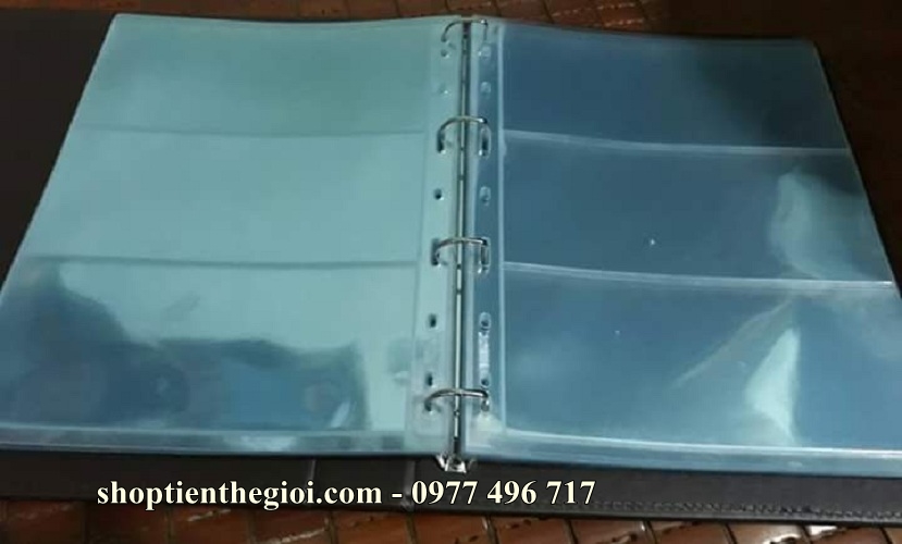 Album PCCB đựng tiền kèm phơi
