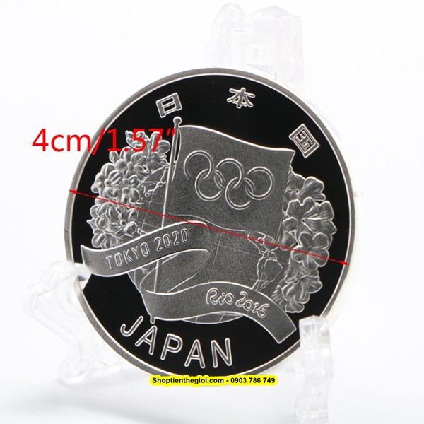 Xu Olympic Tokyo 2020 Mạ Bạc - SP002396
