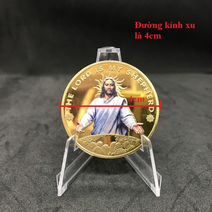 Xu Hình Chúa Mạ Vàng In Màu - SP002381