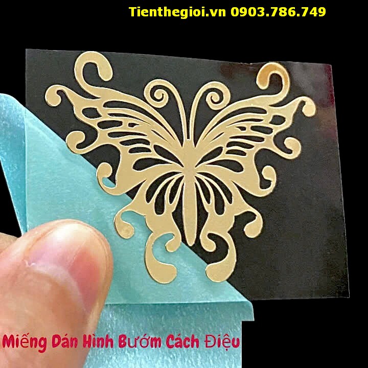 Miếng Dán Hình Bướm Cách Điệu