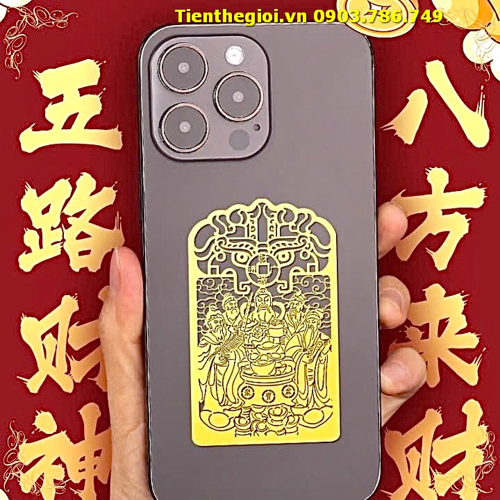 Miếng Dán Ngũ Lộ Thần Tài