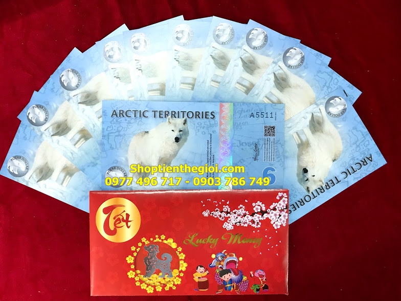 tiền con chó bắc cực