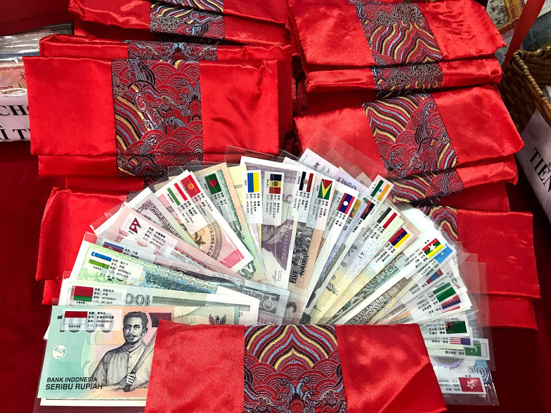 bộ tiền 52 tờ 28 nước