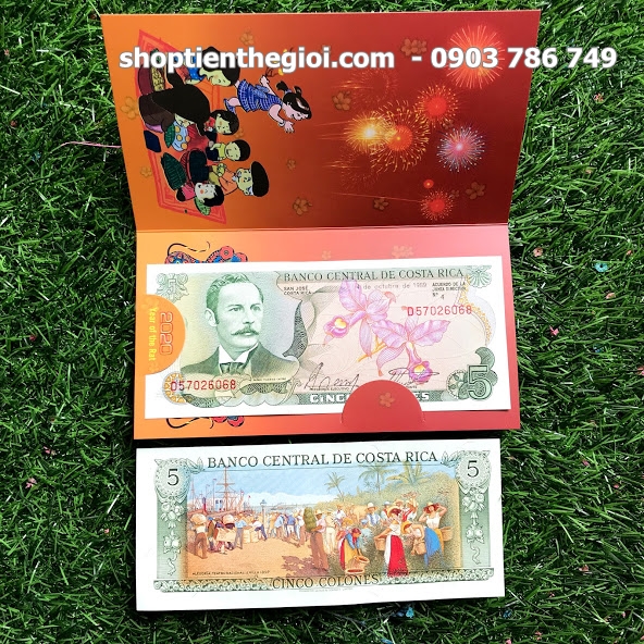 Tiền mua may bán đắt 5 colones Costa Rica - SP000384
