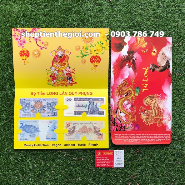 bộ tiền tứ linh long lân quy phụng