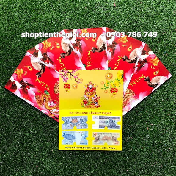 bộ tiền tứ linh long lân quy phụng