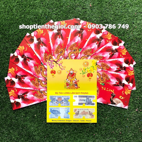 bộ tiền tứ linh long lân quy phụng