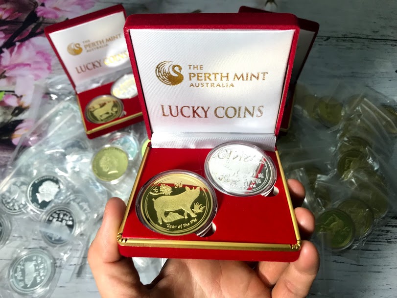 TIỀN XU HÌNH CON LỢN