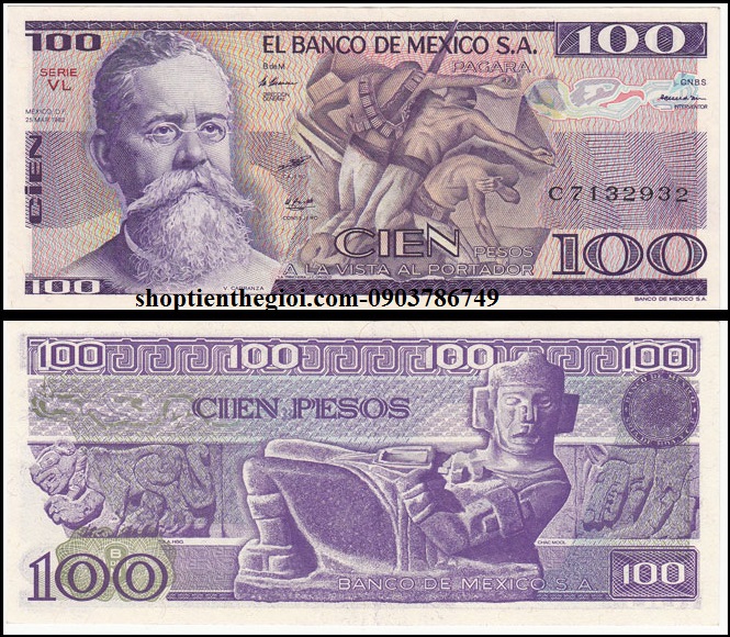 Mexico 20 Pesos 2012 UNC