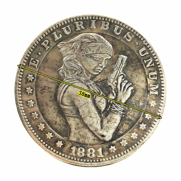 Xu Hobo Morgan Nữ Cầm Súng Đại Bàng 1881 Của Mỹ - SP002416