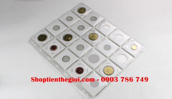 Phơi xu 20 ngăn dùng Holder - P000012
