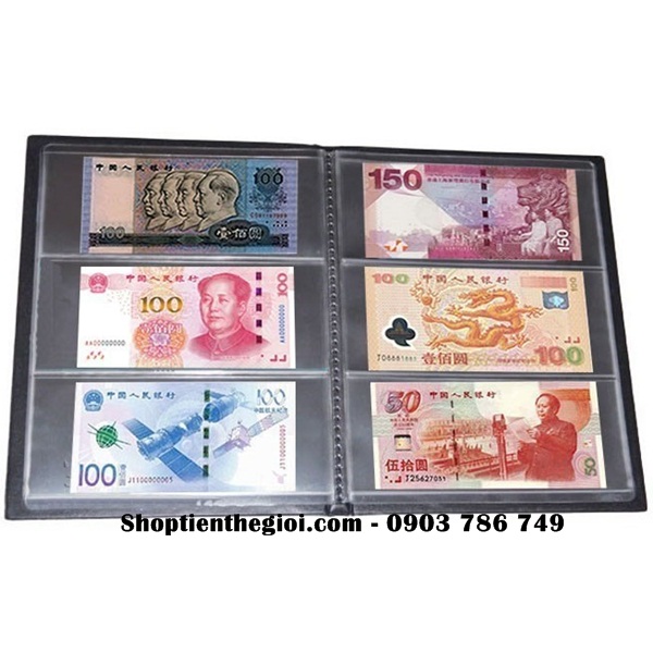 Album tiền giấy 20 phơi 3 ngăn trong - AB000001