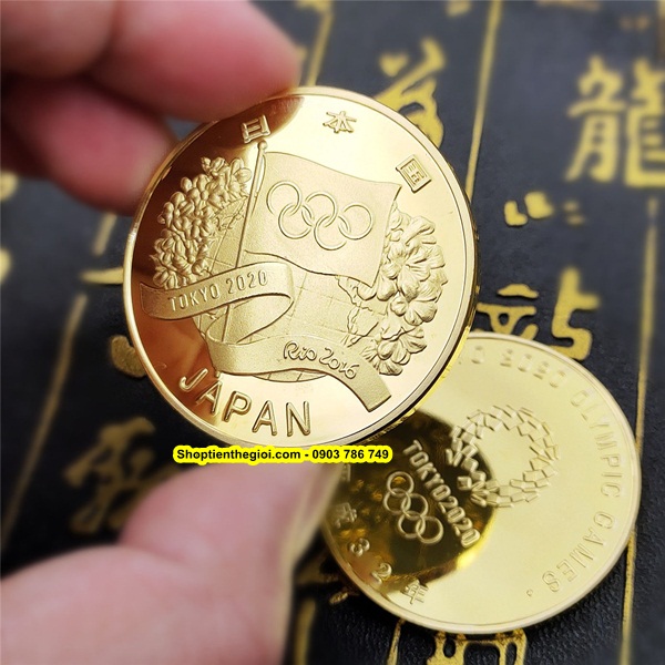 Xu Olympic Tokyo 2020 Mạ Vàng - SP002395