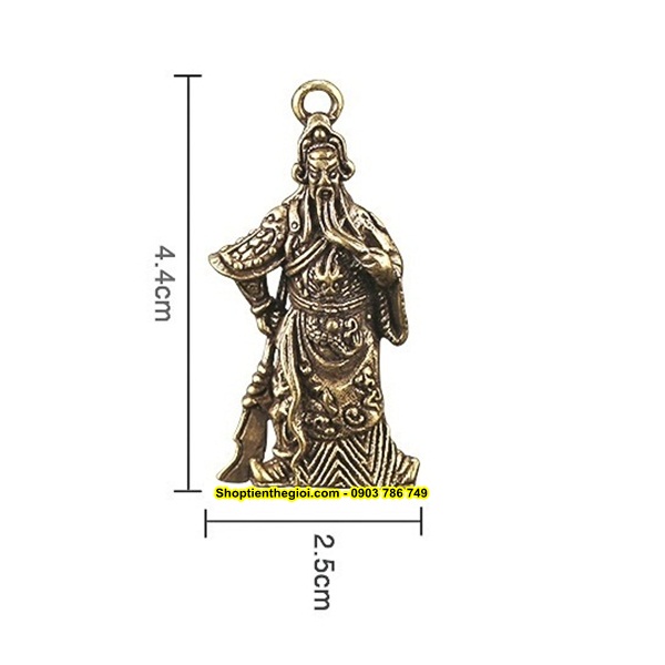 MÓC KHÓA HÌNH QUAN CÔNG CẦM ĐAO - SP001523