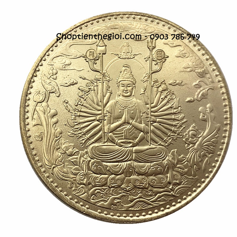 Xu Quán Thế Âm Bồ Tát Mạ Vàng - XLN009