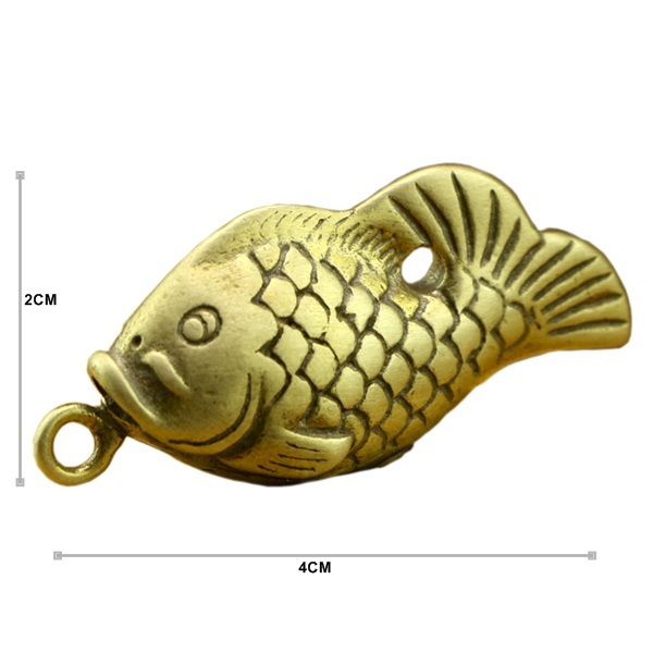 MÓC KHÓA CÁ CHÉP ĐỒNG - SP001525