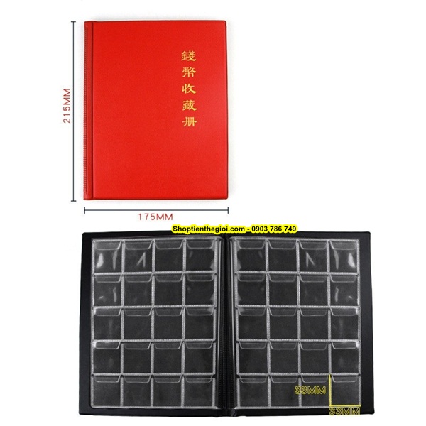 Album Tiền Xu 200 Ngăn Không Holder - SP001185