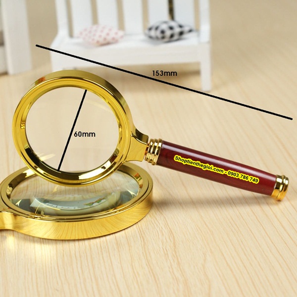Kính Lúp Gỗ Size 60mm - SP000204