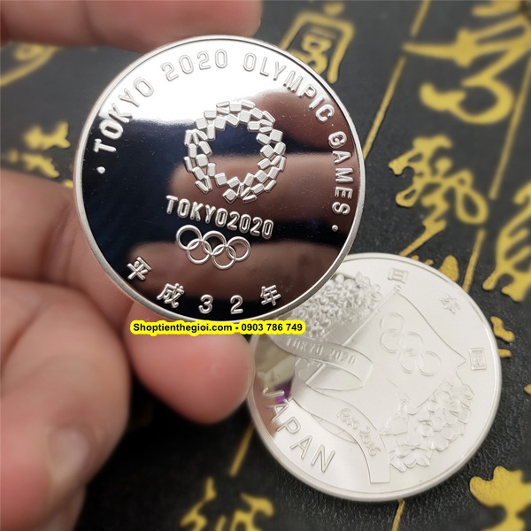 Xu Olympic Tokyo 2020 Mạ Bạc - SP002396