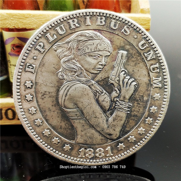 Xu Hobo Morgan Nữ Cầm Súng Đại Bàng 1881 Của Mỹ - SP002416
