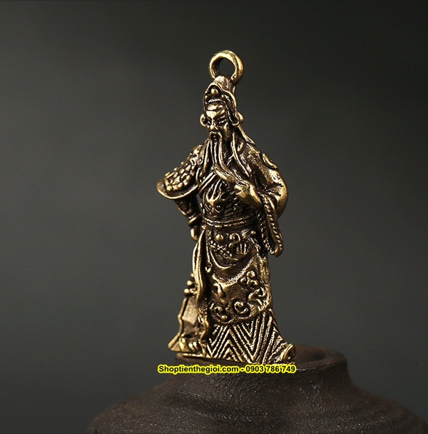 MÓC KHÓA HÌNH QUAN CÔNG CẦM ĐAO - SP001523