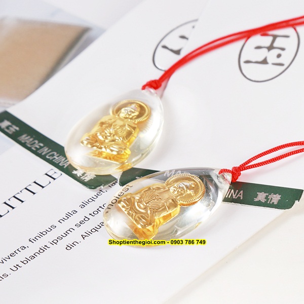 Mặt Dây Chuyền Phật Pha Lê - SP001075