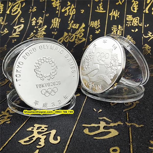 Xu Olympic Tokyo 2020 Mạ Bạc - SP002396