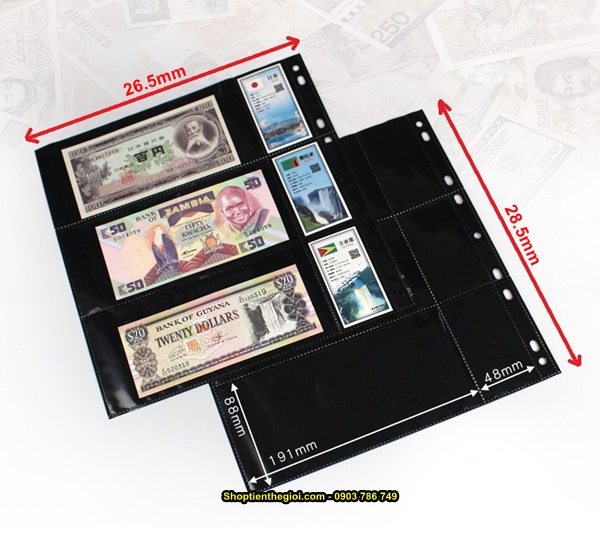 Phơi đen 3 ngăn đen gắn cờ - SP000823
