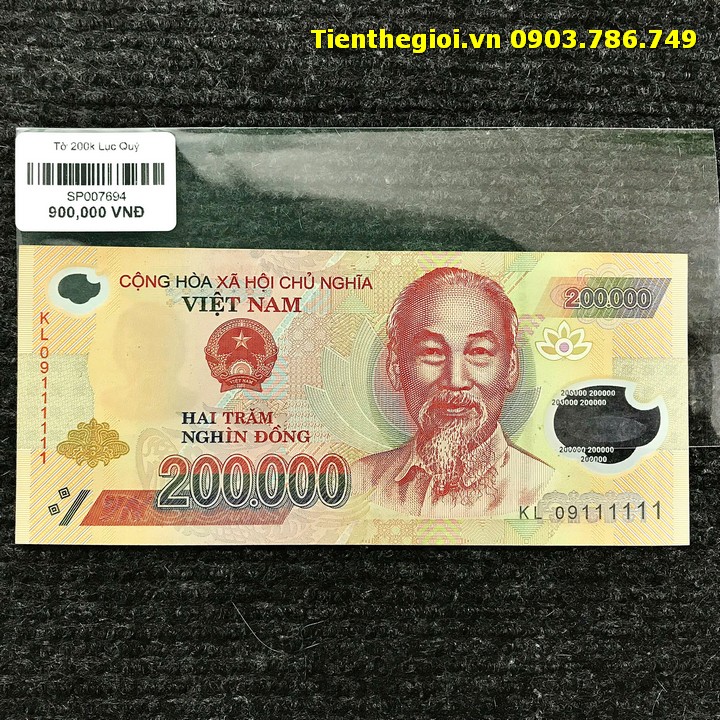 Tờ 200k Lục Quý