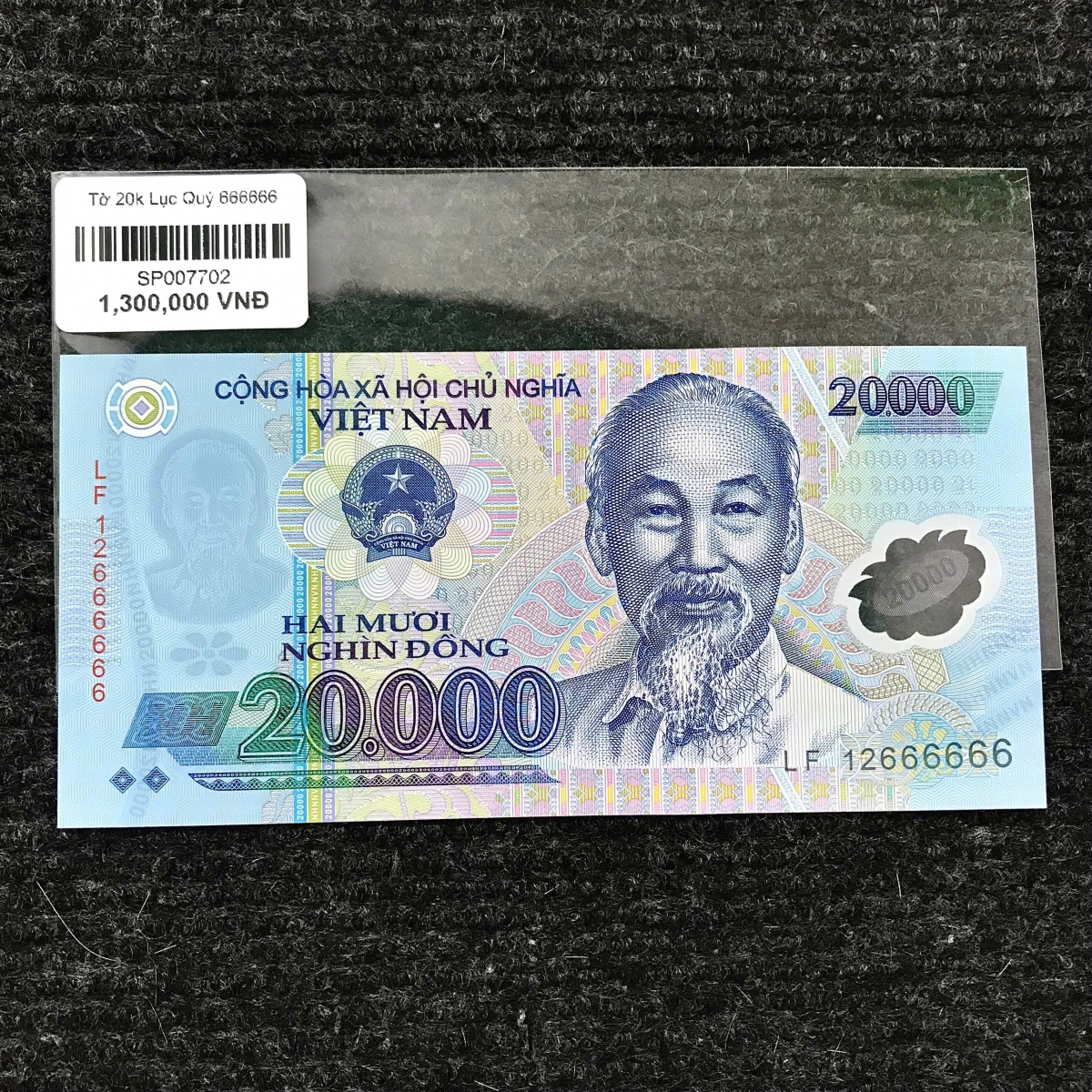Tờ 20k Lục Quý 666666