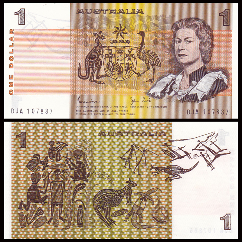 Úc 1 dolars 1983 UNC