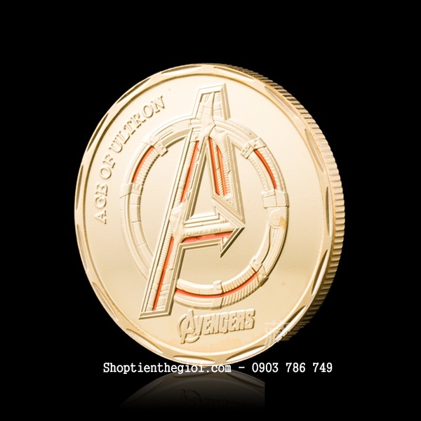 Xu Avengers Marvel Siêu Anh Hùng Thor Mạ Vàng - SP002465
