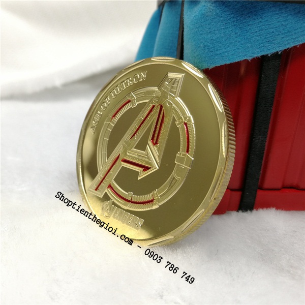 Xu Avengers Marvel Siêu Anh Hùng Captian America Vàng - SP002461