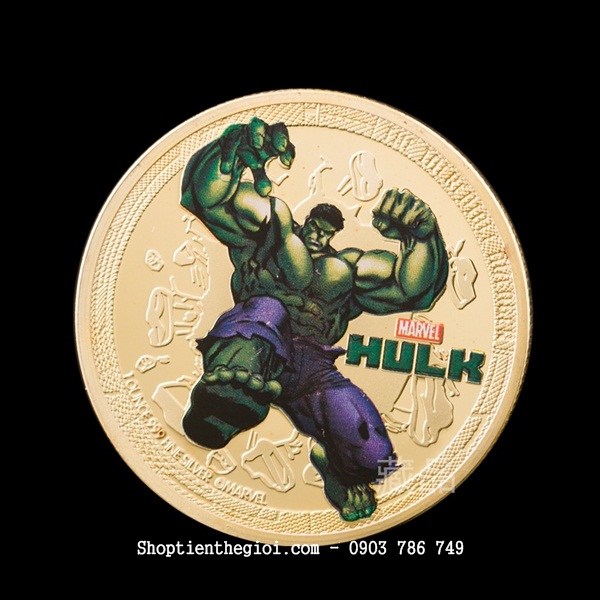 Xu Avengers Marvel Siêu Anh Hùng Hulk Vàng - SP002460