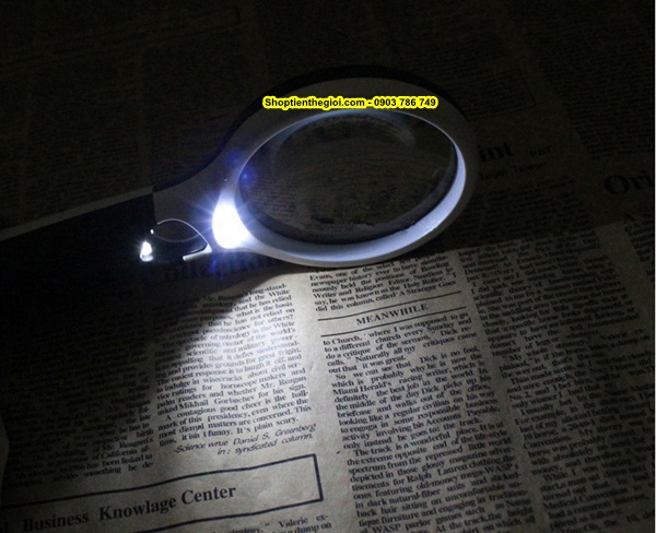 Kính Lúp Đèn Led 45X Siêu Phóng Đại - SP001254
