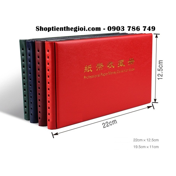 Album MINI tiền giấy 20 phơi đen - AB000002