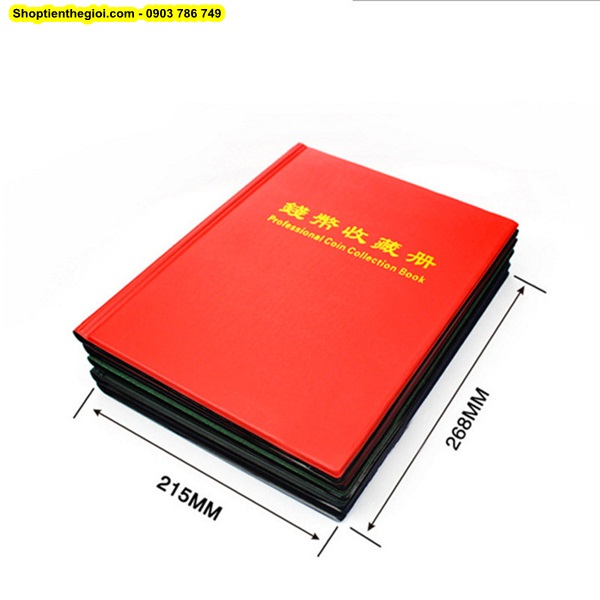 Album đựng tiền xu 420 ngăn cố định