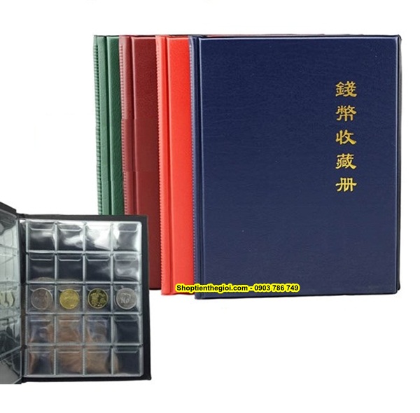 Album Tiền Xu 200 Ngăn Không Holder - SP001185
