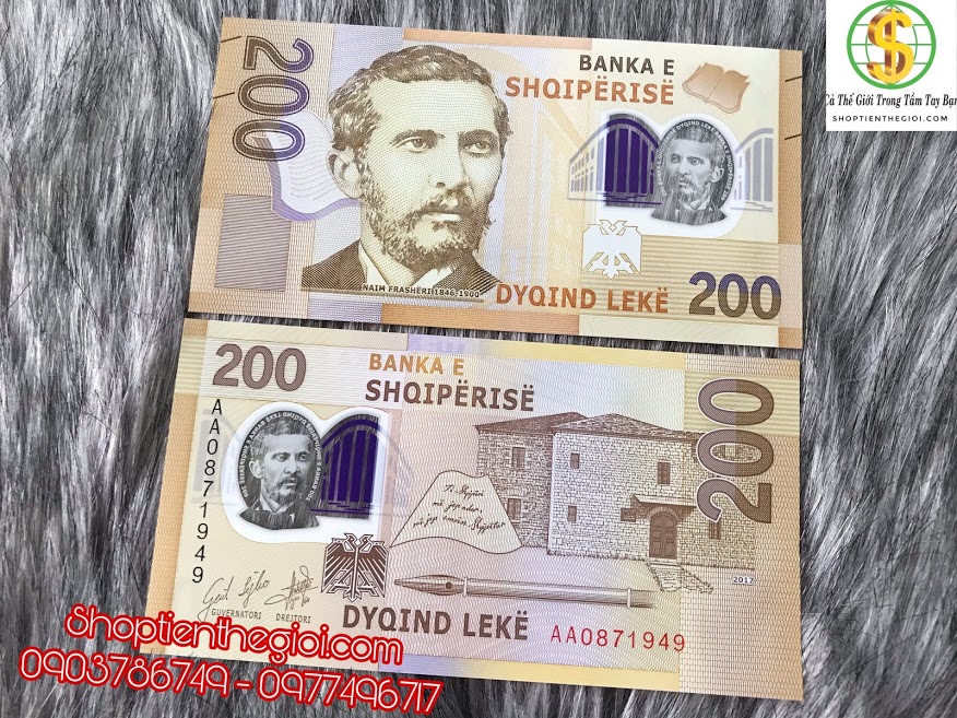 Albania 200 Leke 2019 UNC polyme
