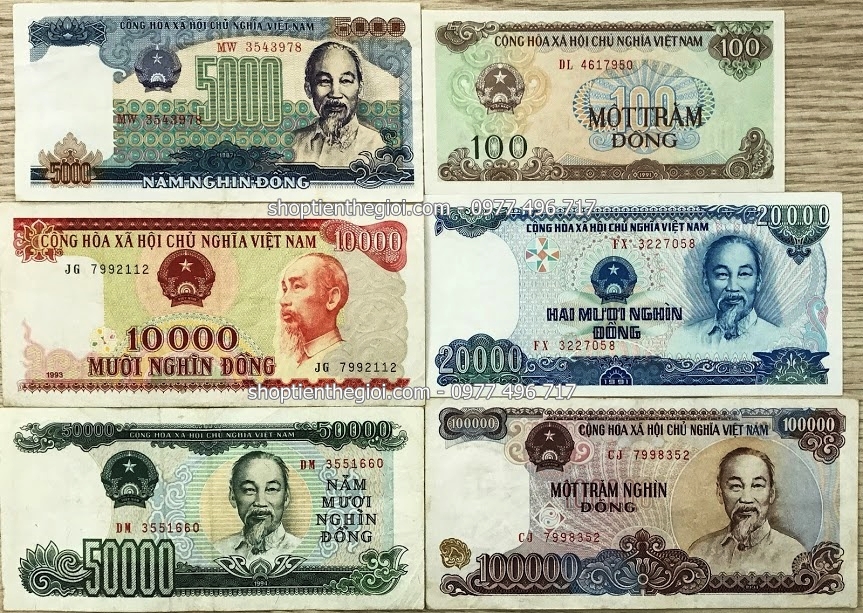 tiền giấy cotton việt nam