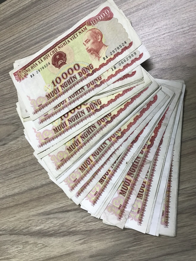 10.000 đồng 1993 chất lượng cũ 60%