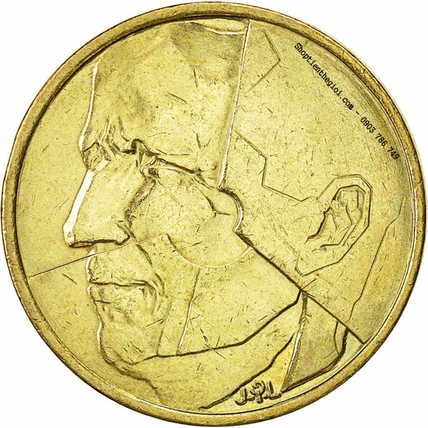 Xu Belgium - Bỉ 5 Francs 1986-1993  -  SP002259