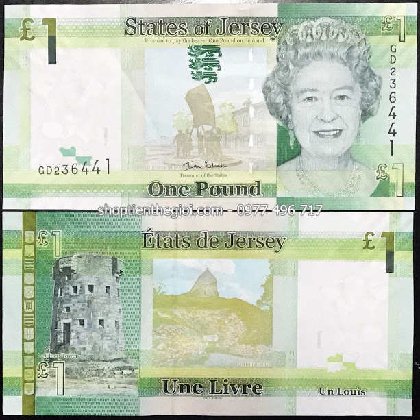 Jersey 1 Pound 2010 UNC