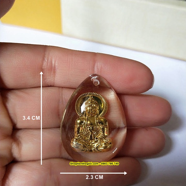 Mặt Dây Chuyền Phật Pha Lê - SP001075