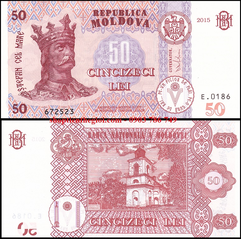 	Moldova 20 Leu 2013 UNC