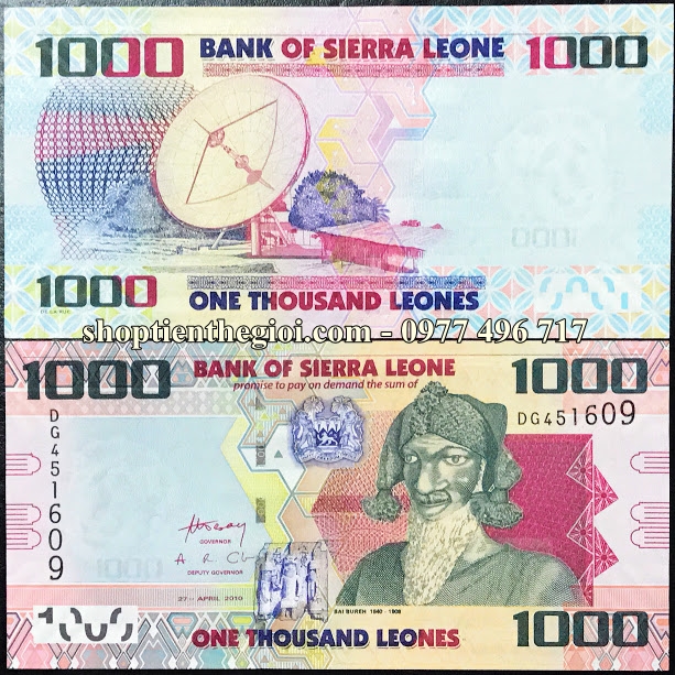 Sierra Leone 1000 Leones 2010 UNC