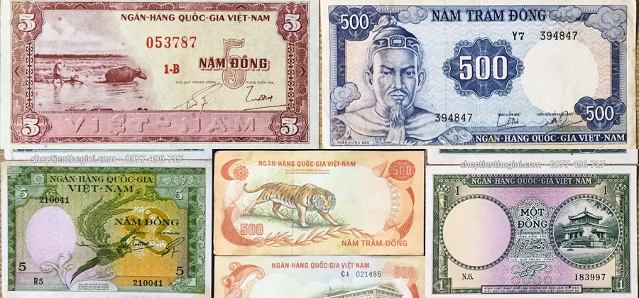 tiền giấy việt nam