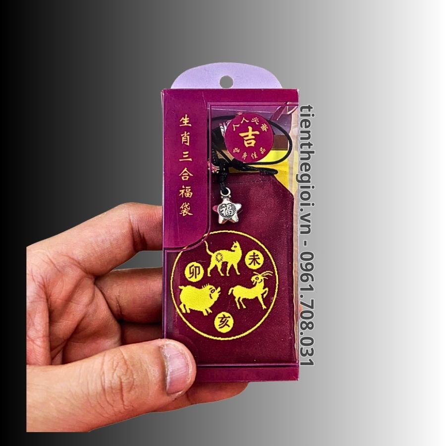 Túi giải hạn Tam Tai 2025 – 2027 cho người tuổi Hợi