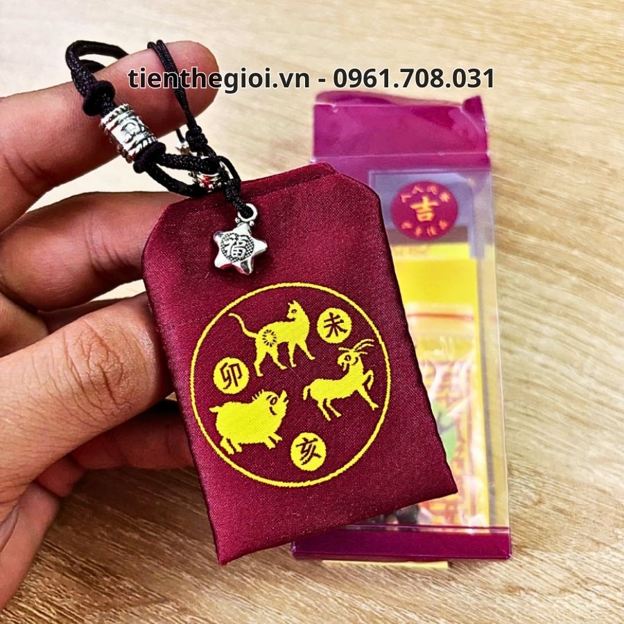 Túi giải hạn Tam Tai 2025 – 2027 cho người tuổi Hợi