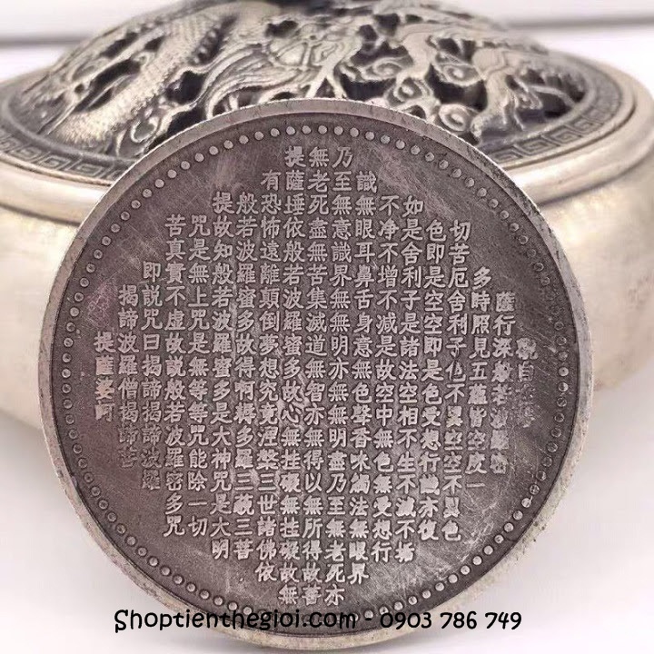 Xu Quán Thế Âm Bồ Tát Mạ Bạc - XLN010